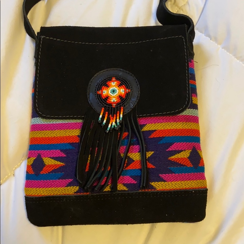 Aztec crossbody purse
